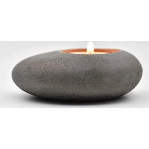 HandMade Stone Candle Holder