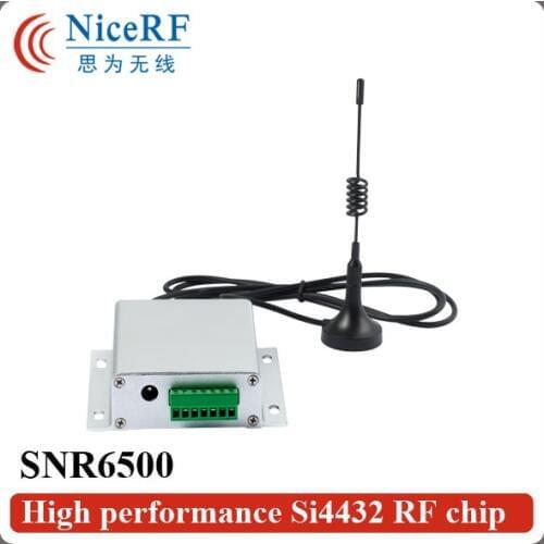SNR6500 5W Wireless Transceiver kit (433MHz RS232 SNR6500 Module+2pcs Antenna+2pcs Power supply+2pcs USB Brigde board)