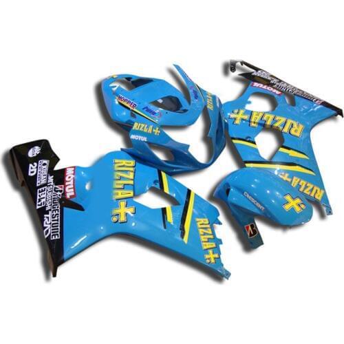 Motorcycle Fairing Kit for SUZUKI GSXR 600 750 K4 04 05 GSXR600 GSXR750 2004 2005 ABS Fashion blue Fairings set+7gifts SA24