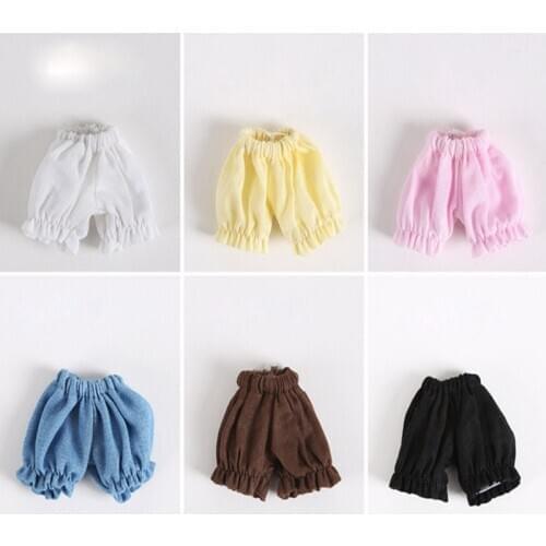 M0020 childrens hand-made toys 1 / 12 ob11 suger BJD / SD accessories GSC lovely color pumpkin pants 1pcs