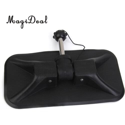 MagiDeal Universal PVC Marine Paddles Oars Lock Hook Mount for Boat Kayak Canoe Black Dinghy Rafting Sailing Accessories