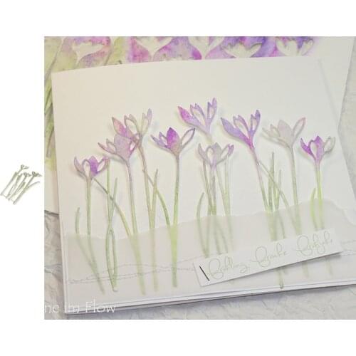 Flowers Metal Cutting Dies Stencils Die Cut for DIY Scrapbooking Album Paper Card Embossing