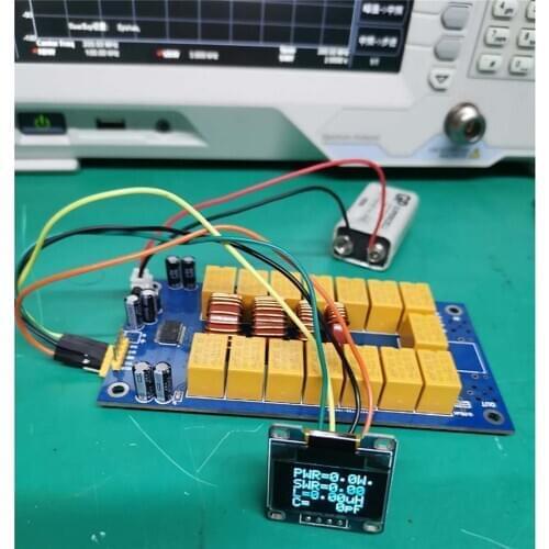 MINI 0.96 inch OLED ATU100 Automatic Antenna Tuner Adjustment 100W Automatic Day Tuning DIY Kit