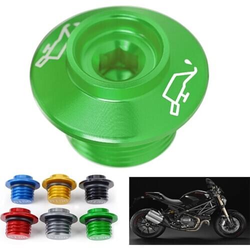 Motorcycle cnc Accessories Cover Engine tank oil Protective Screw For DUCATI MULTISTRADA 1200 S 10-17 X DIAVEL 16-19