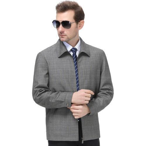 5xl 6xl 8xl Plus Size Men New Spring Autumn Classic Jacket Coat Men Brand Design Outfits Smart Leisure Solid Jacket Coat Men