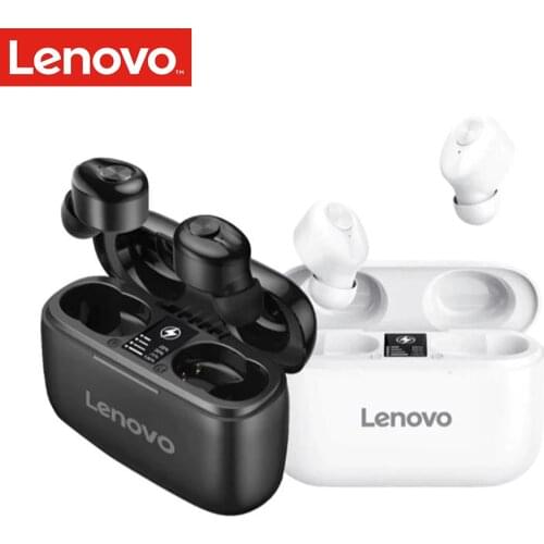 Original Lenovo HT18 TWS Wireless Headphones Bluetooth 5.0 Earphone 1000mAh Battery LED Display Earbuds HiFi Stereo Bass Headset
