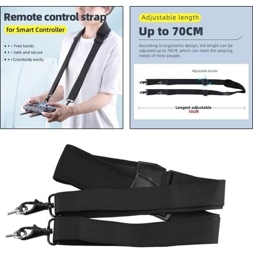 Adjustable Hanging Lanyard Neck Strap w/ Hook for DJI Mavic 2 Mavic Air 2 Air 2S Controller Accessories Detachable