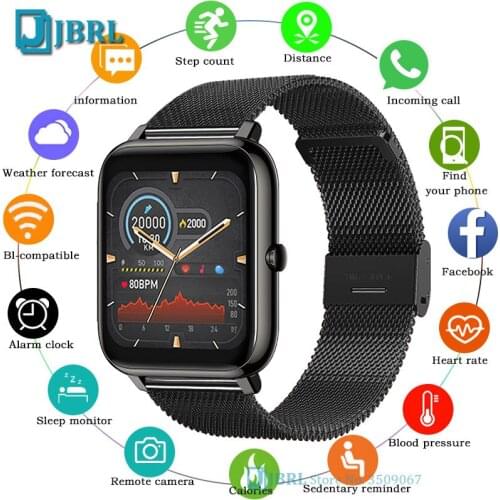 Full Touch Smartwatch Men Women Fitness Tracker Smart Watch Electronic Music Control Smart Clock For Andriod IOS Smart-watch