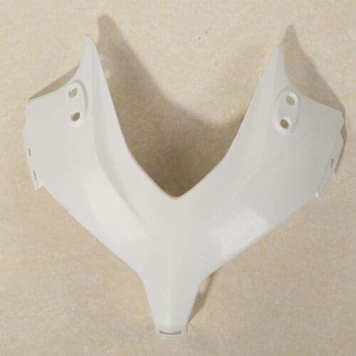 Motorcycle Unpainted Upper Front Fairing Cowl Nose ABS Plastic For Honda CBR 500R 2013-2014