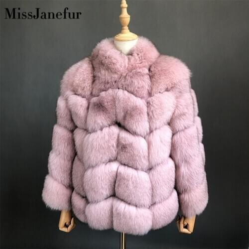 Natural Real Fox Fur Vest Jacket Waistcoat Short sleeveless Vestwoman winter warm Natural Fur Vest Real Fur Jacket Fox Fur Coats