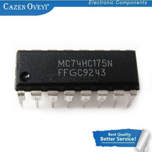 10pcs/lot SN74HC175N HD74HC175P 74HC175 DIP-16 new original In Stock