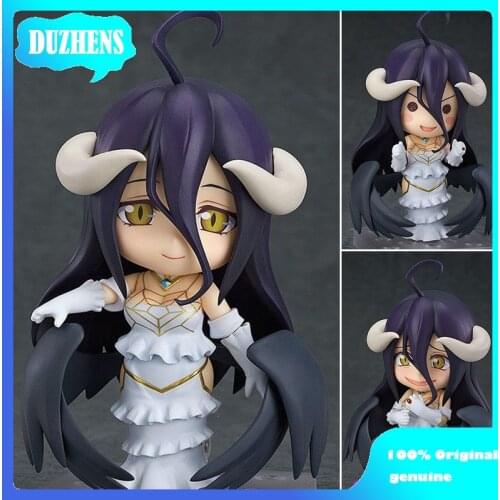 100% Original: Anime OVERLORD albedo #642 Q version figma PVC Action Figure Anime Figure Model Toys Figure Collection Doll Gift