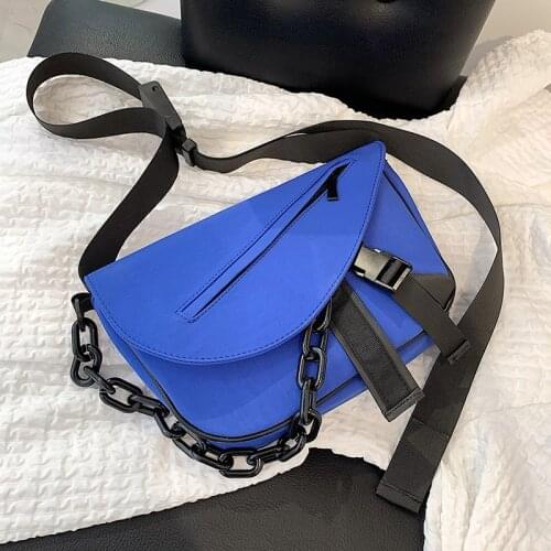 Chain 2021 Fashion Trends Quality Flap Crossbody Bags Womens Simple Designer Luxury Branded Shoulder Purses and Handbag