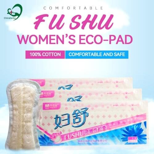 80 Pcs/ 8 Packs Cotton Herbal Far-infrared Sanitary Negative Ion Napkins Panty Liner Women Gynecological Care Menstrual Pads
