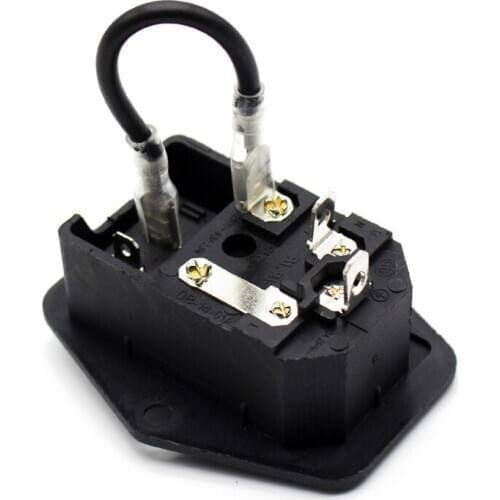 3D printer accessory makerbot ultimaker 3 in 1 fuse power supply socket top quality three in one socket for 3D printer