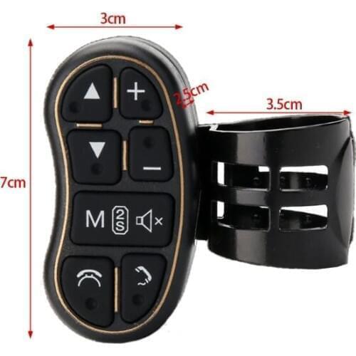 Car Steering Wheel Key Button Remote Control For DVD GPS Wireless Remote Control R3MD
