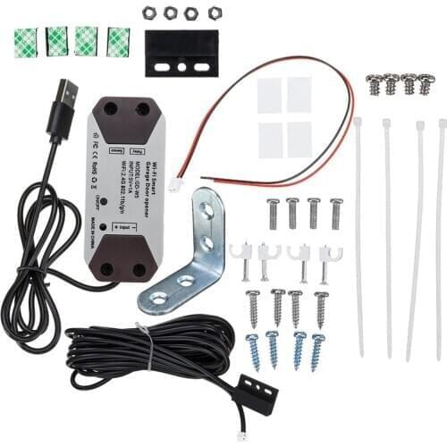 WiFi Smart Garage Door Switch Wireless Remote Control Supports Google Voice Connection Garage Door Switch