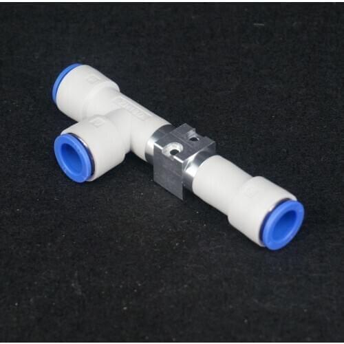 ZH18DS-12-12-12 Quick Connector Pneumatic Air Exhaust Vacuum Ejector Body Ported Type Without Silencer