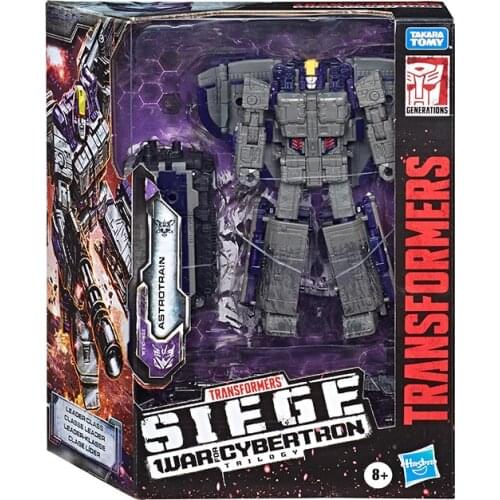 Hasbro Transformers Toys Generations War for Cybertron Siege Leader Class WFC-S51 Astrotrain Triple Changer Action Figure