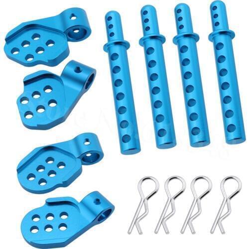 HSP 862001 862002 862003 Body Post Front /Rear Body Post Mount Upgrade Parts For 1/8 RC Nitro Buggy CNC 94081 BAZOOKA