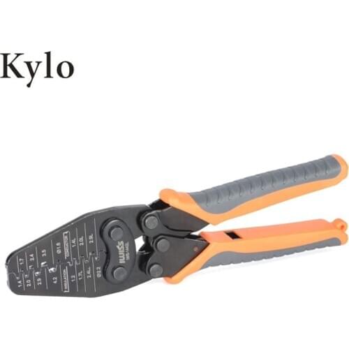 IWS-1442L Micro Connector Crimping Plier for Crimper AWG30-14 Open-Barrel Terminals Molex,TE AMP,JST,HRS Multi Mini Hand Tools