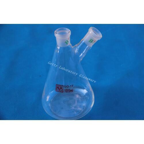 1000ml conical flask, Erlenmeyer flask, with two 24/29 joints