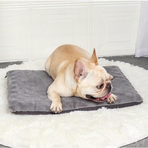 Dog Bed Mat Soft Crate Pad Washable Anti-Slip Mattress for Large Medium Small Dogs and Cats Kennel Pad