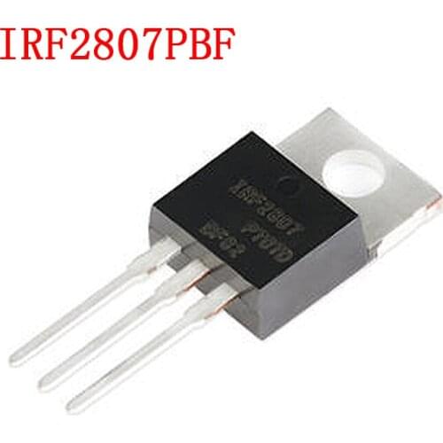 10PCS IRF2807PBF TO-220 IRF2807 TO220 new MOS FET transistor