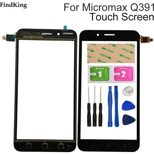 6.0" Mobile Touch Screen Panel For Micromax Q391 Canvas Doodle 4 Touch Screen Touch Digitizer Sensor Tools