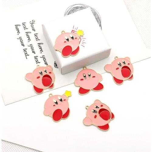 10pcs Lovely Cartoon Characters Enamel Charms Metal Star Animal Charms For Keychains Earring DIY Jewelry Making Handmade Craft