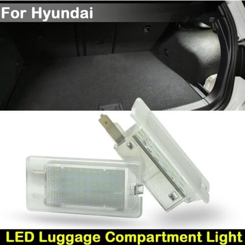 For Hyundai Elantra Avante Accent Equus Genesis Sonata Veloster i30 LED Luggage Trunk Light Luggage Compartment Lamp