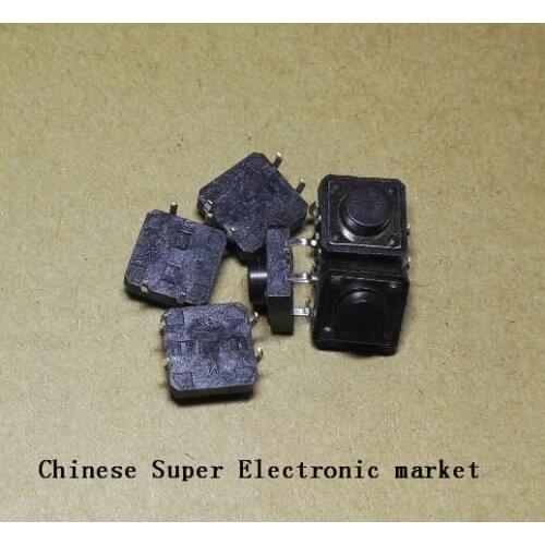 100PCS Tactile Push Button Switch Momentary Tact 12*12*5mm 12x12x5mm smd