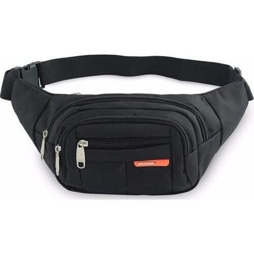 Men And Women Fanny Pack New Fashion Waist Bag Sports Multi-Functiona Large Mobile Phone Money Belt Pouch