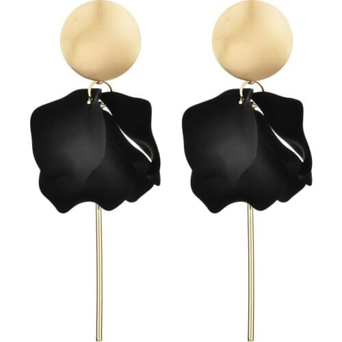 ZMZY Korean Style Cute Flower Earrings For Women New Fashion Sweet Earrings Woman Brinco Wholesale Jewelry Colorful Earring