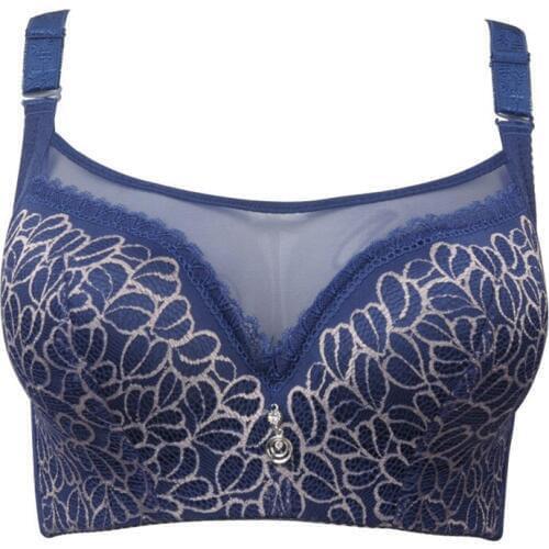 Nessayoo Women Sexy bralette big size lace underwear Push Up bras 80 85 90 95 100 B C D Intimates Female bh Bra Tops lingerie