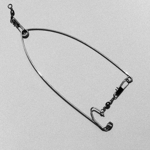 1pcs Steel Fishhook Automatic Device Trap Fishing Hook Tool Accessories Universal Fix it With a Fishing Rod