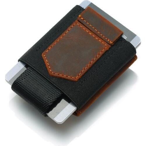 2020 Unisex Minimalist Drawing Wallet Coin Purse Credit Card Holder Small Business ID Card Holder Organizer Badge Porte Carte