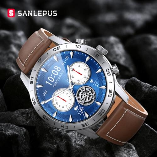 2021 NEW SANLEPUS Wireless Charging Smart Watch IP68 Waterproof Smartwatch Mens Watches Fitness Bracelet For Android Apple