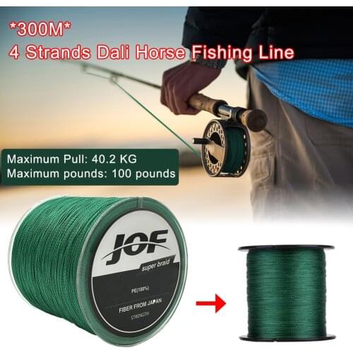 4 Strands 300M PE Braided Fishing Line 12.3-88.6LB Multifilament Fishing Line Smooth for Carp Fishing рыболовные снасти 2020