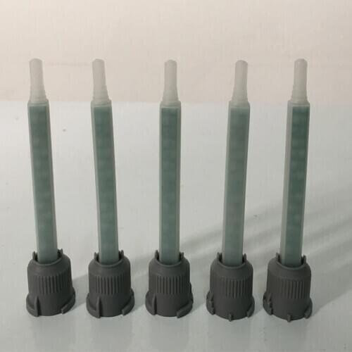 50PCS/Lot FMB05-16L 3M Scotch-Weld EPX 1:1&2:1 Scotch Static Mixing Nozzle 48.5mL/50mL Square Tube 16-Element