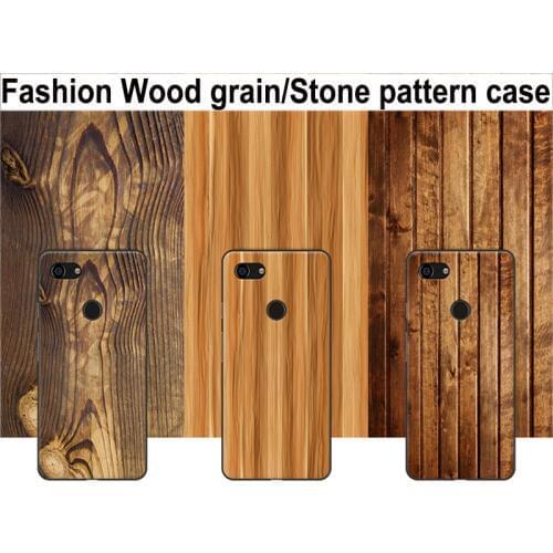 For Google Pixel 3 Case Wood grain Silicone soft phone Case For Google Pixel3 Cover Protection Shell For Google Pixel 3 cases