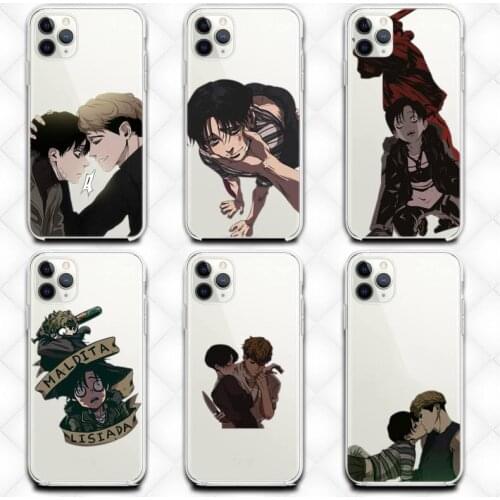 Kill Stalker Soft Cover Phone Case Transparent Case For Iphone 6 6s 7 8 Plus XR X XS XSmax 11 12 Pro Mini Max