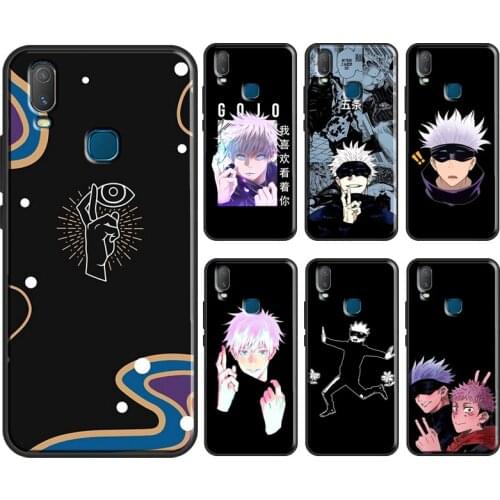 Gojo Satoru Jujutsu Kaisen Case For Vivo Y11 2019 V17 Neo V20 SE Y1S Y12 Y17 Y19 Y20 V11 i Y30 Y50 Y70 Y91C Coque