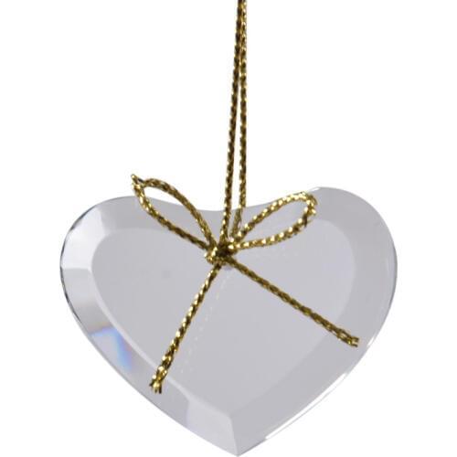 Crystal Pendant Ornament Christmas Tree Decoration can be engraved Anniversary Gift Birthday Party Wedding Home Garden Decor