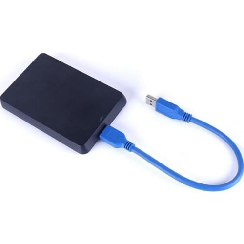 30cm External Hard Disk Connecting Cable USB 3.0 Mobile AM Male to Micro-B Hard Drive Line Laptop Dada Transfer Cable