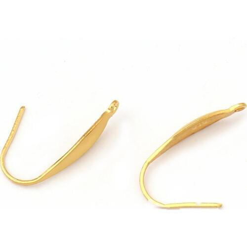 20pcs10X20mm Ear Hook French Earring Hooks Wire Settings Base stianless steel earring hook for DIY Earrings Ear Jewelry