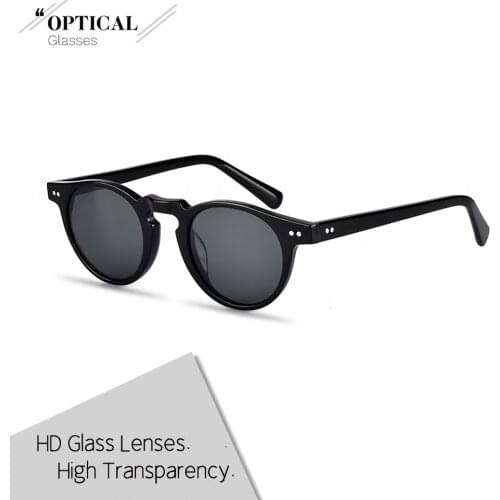 New Arrival Vintage Round Sunglasses Small High Quality Polarized Lenses Gradient Colors Frame For Men Women Outdoor Activities