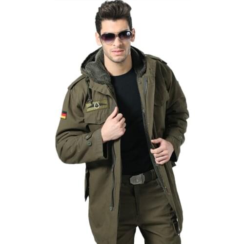 Detachable Liner Fleece Warm Military Coat Tops Winter Outdoor Training Hunting Hiking Camping Thermal Hooded Jacket Windbreaker