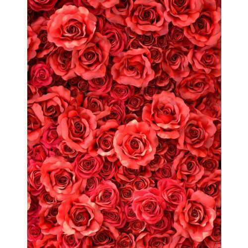 TR Red Rose Romantic Wedding Children Vinyl Photography Background For Photo Studio Props Newborn Baby Backdrops for Photography