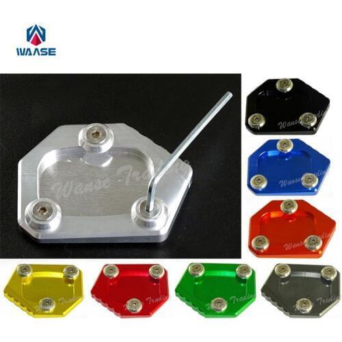 Motorcycle Kickstand Foot Side Stand Extension Pad Support Plate For HONDA CBR250R CBR600F 2011 2012 2013 2014 2015